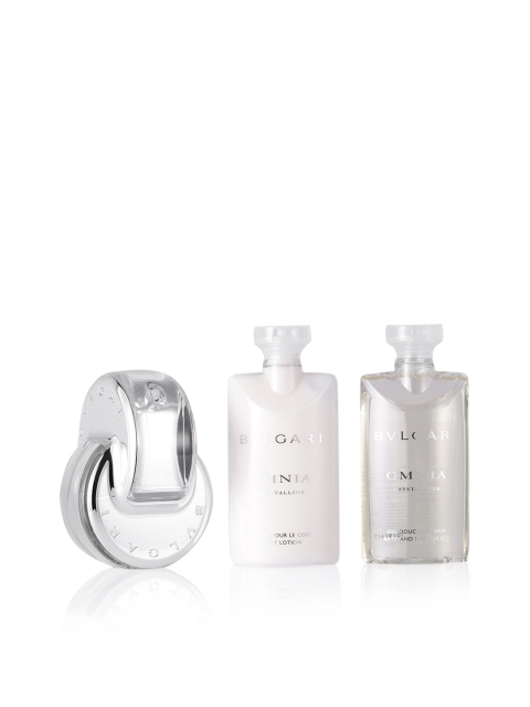 

Bvlgari Women Omnia Crystalline Bath & Body Gift Set with Pouch, White