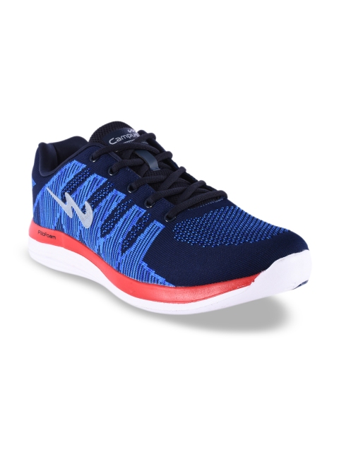 

Campus Men Navy Blue Mesh Running Shoes