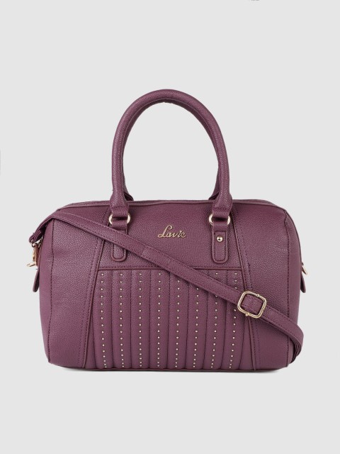 

Lavie Purple Solid Handheld Bag