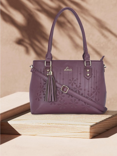 

Lavie Maroon Solid Shoulder Bag