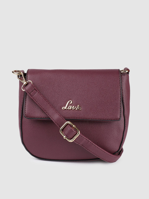 

Lavie Purple Solid Sling Bag