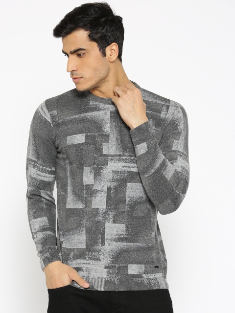 

Monte Carlo Men Grey Printed Sweatshirt