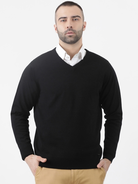 

Monte Carlo Men Black Solid Sweater