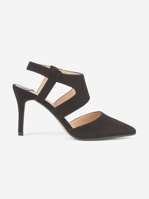 

DOROTHY PERKINS Women Black Wide Fit Solid Pumps