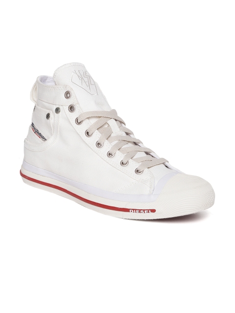 

DIESEL Men Off-White Sneakers
