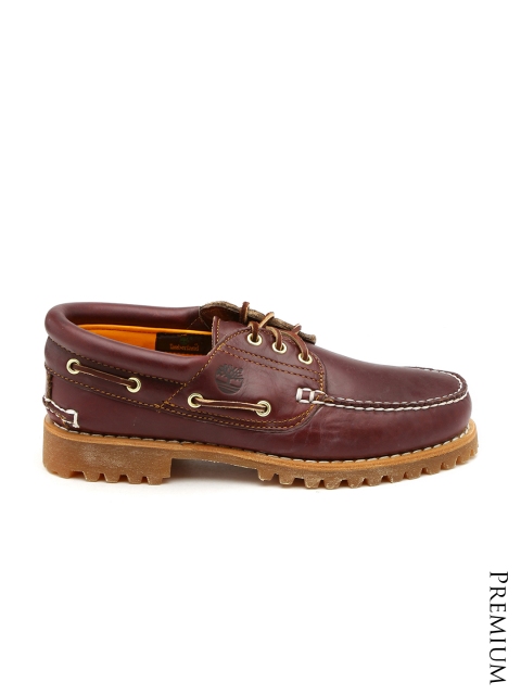 

Timberland Men Burgundy 3 Eye Leather Casual Shoes