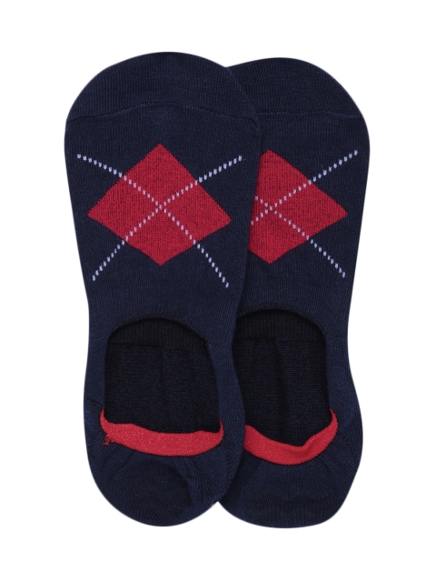 

U.S. Polo Assn. Men Navy Blue Patterned Shoe Liners