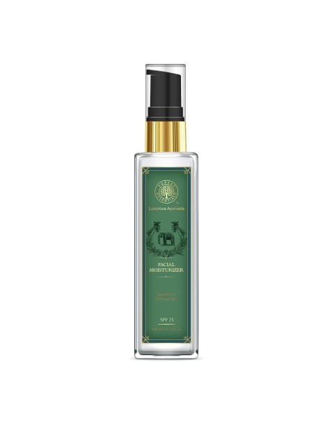 

Forest Essentials Sustainable Sandalwood Orange Peel Hydrating Facial Moisturiser 200ml, Green