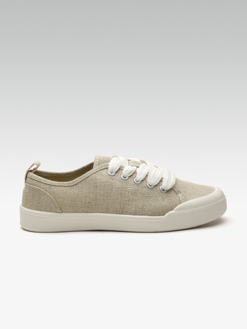 

Steve Madden Women Beige Sneakers