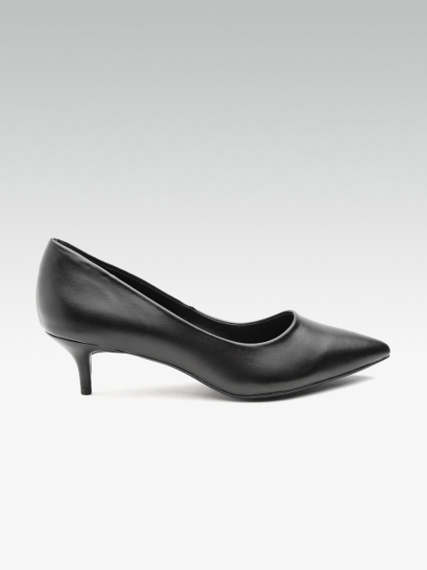 

Steve Madden Women Black Solid Pumps