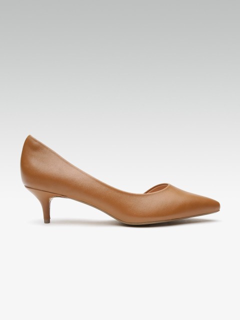 

Steve Madden Women Brown Solid Pumps