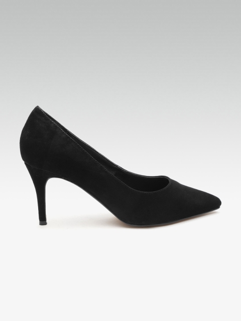 

Steve Madden Women Black Solid Pumps
