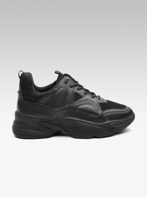 

Steve Madden Women Black Solid Sneakers