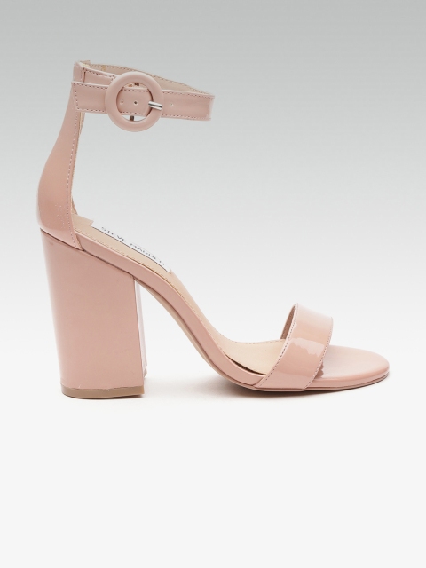 

Steve Madden Women Dusty Pink Solid Block Heels