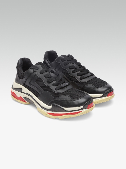 

Steve Madden Women Black Nassau Sneakers