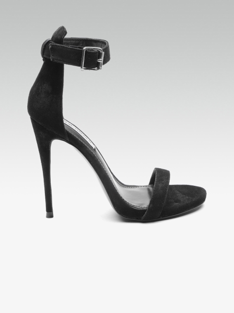 

Steve Madden Women Black Solid Suede Stilettos