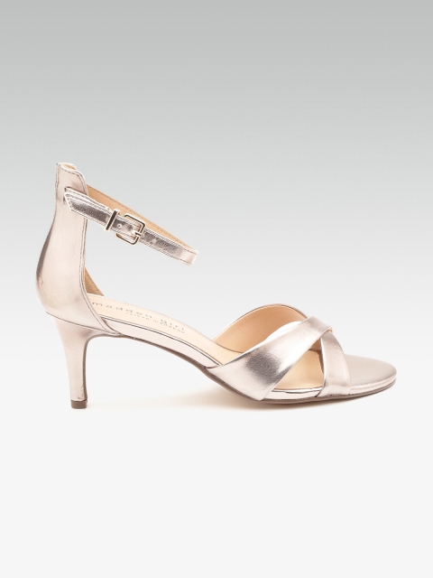 

Steve Madden Women Rose Gold-Toned Solid Heels