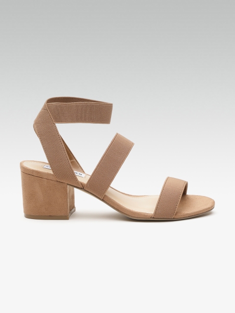 

Steve Madden Women Brown Solid Block Heels