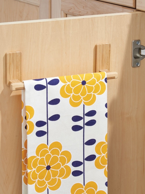 

INTERDESIGN Beige Bamboo Towel Holder