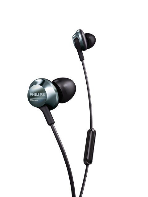 

Philips Black Earphones with Mic