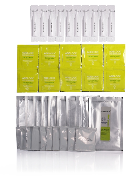 

O3 Unisex Agelock Pore Clean Up Mono Dose Kit, Green