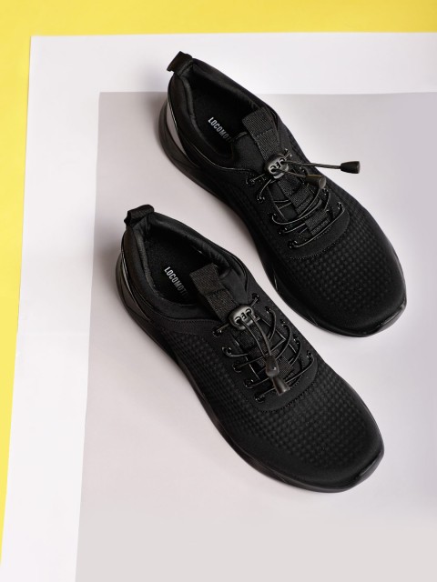

LOCOMOTIVE Men Black Sneakers