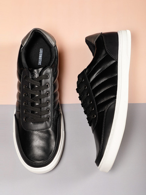 

LOCOMOTIVE Men Black Sneakers