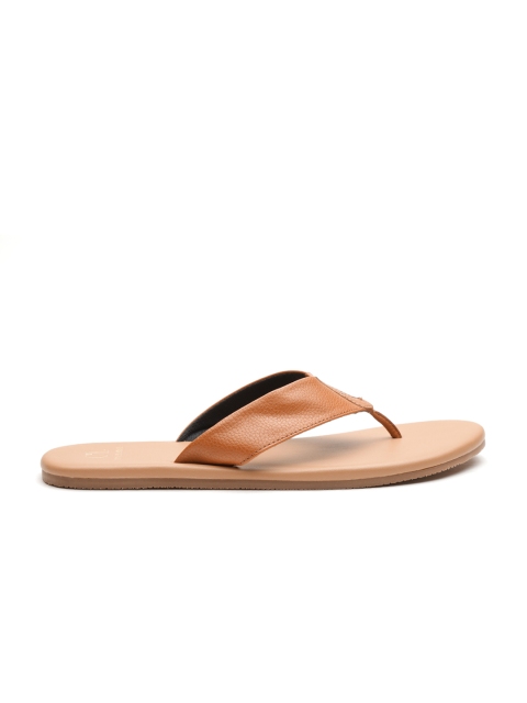 

Carlton London Men Tan Brown Comfort Sandals
