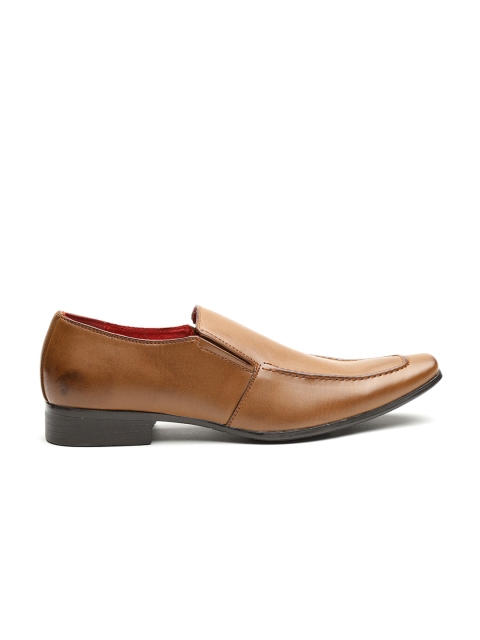 

Carlton London Men Tan Brown Formal Slip-Ons