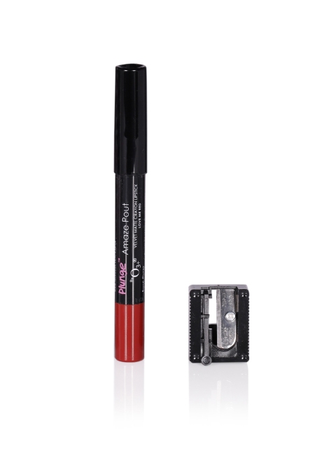 

O3+ Plunge Amaze Pout Love Me Red Velvet Matte Crayon Lipstick 02