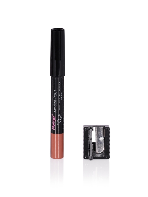 

O3+ Plunge Amaze Pout Eye Spice Velvet Matte Crayon Lipstick 06, Red