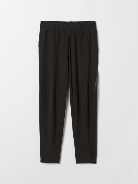 

H&M Men Black Running trousers