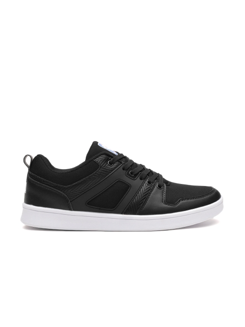 

NBA Men Black Solid Sneakers