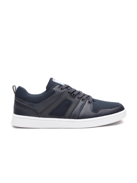 

NBA Men Navy Blue Solid Sneakers