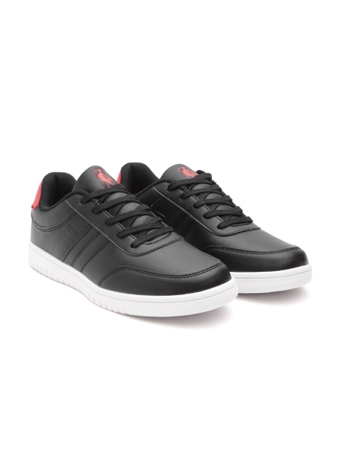 

NBA Men Black Solid Sneakers
