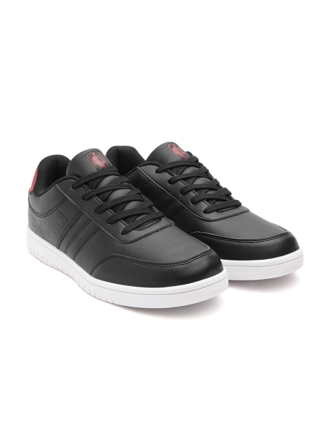 

NBA Men Black Solid Sneakers