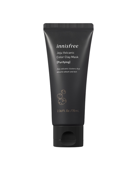

Innisfree Unisex Jeju Volcanic Color Purifying Clay Mask 70 ml, Black