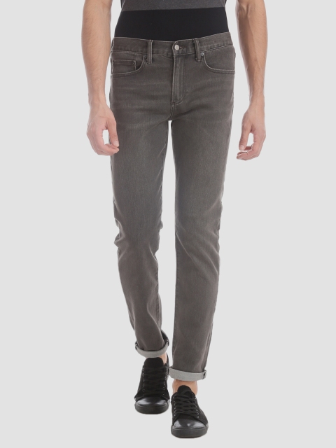 

GAP Mens Grey Solid Soft Wear Slim Jeans with GapFlex