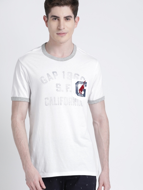 

GAP Men's Gap Logo Pocket T-Shirt, White