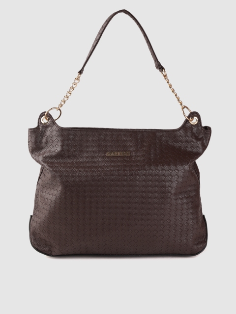 

Caprese Coffee Brown Textured Shoulder Bag