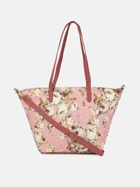 

Caprese Pink Printed Shoulder Bag