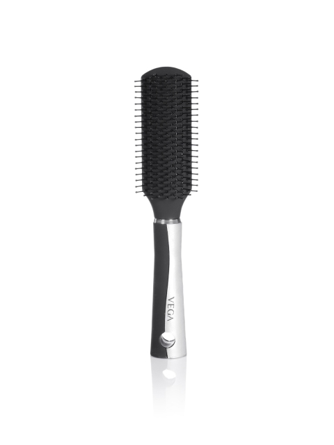 

VEGA Unisex Black & Grey Flat Brush E12-FB