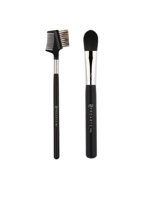 

Proarte Set of 2 Makeup Brushes, Black