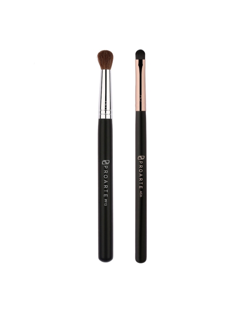 

Proarte Women Set Of 2 Make Up Brushes, Black