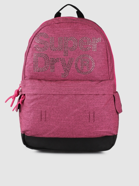 

Superdry Women Pink Lineman Rhinestone Montana Backpack