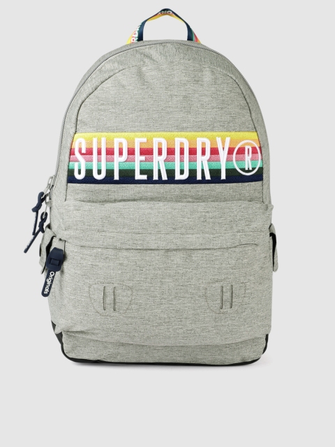 

Superdry Women Grey Retro Band Montana Backpack