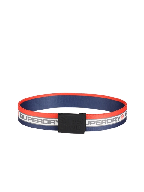 

Superdry Men Multicoloured Striped Belt, Multi