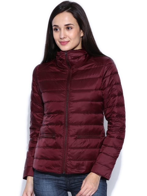 

U.S. Polo Assn. Women Burgundy Puffer Jacket