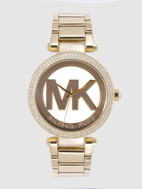 

Michael Kors PARKER Women Gold Analogue Watch MK5784