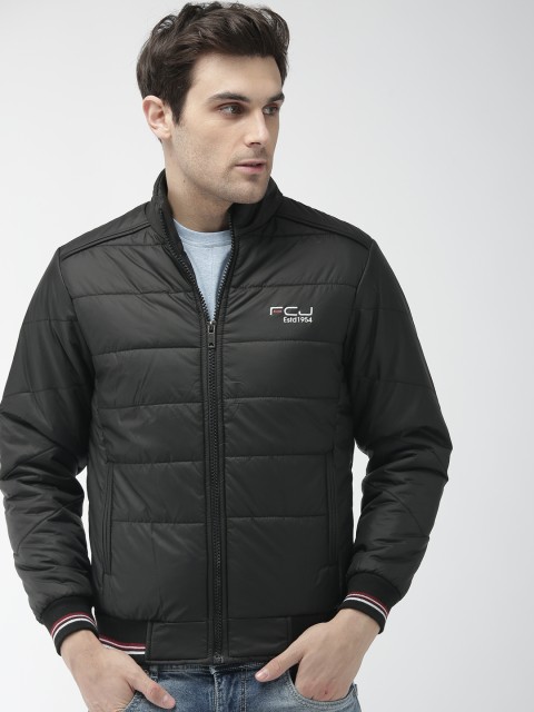 

Foreign Culture By Fort Collins Men Black Solid Jacket